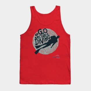 Go Scuba Diving Tank Top